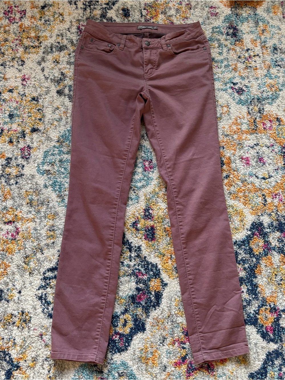 prAna Women’s Mid-Rise Jeans in Mauve size 4 27